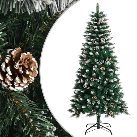NNEVL Artificial Christmas Tree with Stand Green 120 cm PVC