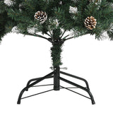 NNEVL Artificial Christmas Tree with Stand Green 120 cm PVC