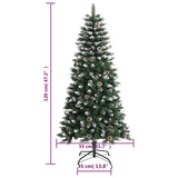 NNEVL Artificial Christmas Tree with Stand Green 120 cm PVC