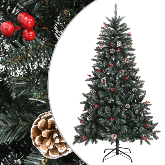 NNEVL Artificial Christmas Tree with Stand Green 150 cm PVC