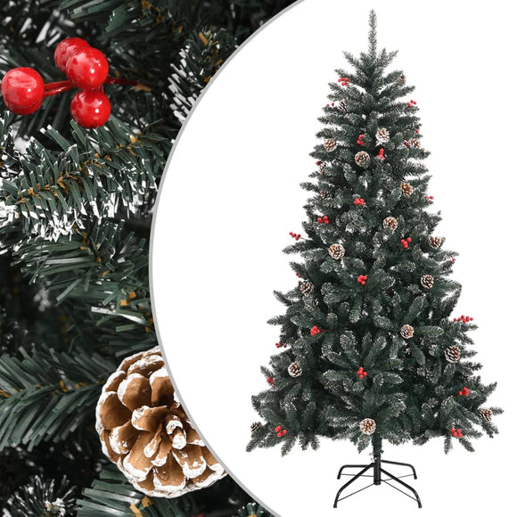 NNEVL Artificial Christmas Tree with Stand Green 180 cm PVC