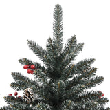 NNEVL Artificial Christmas Tree with Stand Green 180 cm PVC