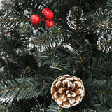 NNEVL Artificial Christmas Tree with Stand Green 180 cm PVC