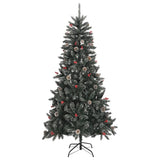 NNEVL Artificial Christmas Tree with Stand Green 210 cm PVC