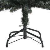 NNEVL Artificial Slim Christmas Tree with Stand Green 150 cm PVC