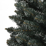 NNEVL Artificial Slim Christmas Tree with Stand Green 180 cm PVC