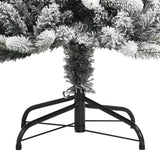 NNEVL Artificial Christmas Tree with Flocked Snow 180 cm PVC&PE