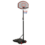 NNEVL Basketball Stand Black 216-250 cm Polyethene