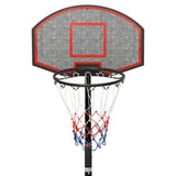 NNEVL Basketball Stand Black 216-250 cm Polyethene