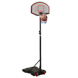NNEVL Basketball Stand Black 216-250 cm Polyethene
