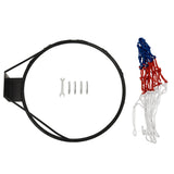 NNEVL Basketball Ring Black 39 cm Steel