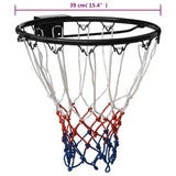 NNEVL Basketball Ring Black 39 cm Steel
