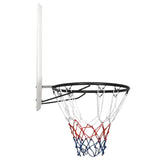 NNEVL Basketball Backboard White 90x60x2 cm Polyethene