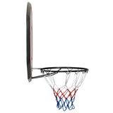 NNEVL Basketball Backboard Black 109x71x3 cm Polyethene