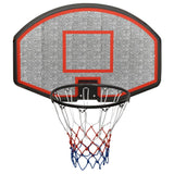NNEVL Basketball Backboard Black 90x60x2 cm Polyethene