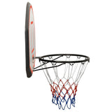 NNEVL Basketball Backboard Black 90x60x2 cm Polyethene
