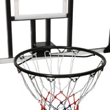 NNEVL Basketball Backboard Transparent 106x69x3 cm Polycarbonate