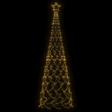 NNEVL Christmas Cone Tree Warm White 500 LEDs 100x300 cm