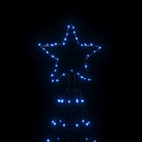 NNEVL Christmas Cone Tree Blue 1400 LEDs 160x500 cm