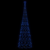 NNEVL Christmas Cone Tree Blue 3000 LEDs 230x800 cm