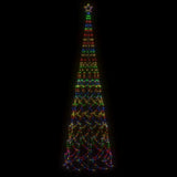 NNEVL Christmas Cone Tree Colourful 3000 LEDs 230x800 cm