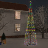 NNEVL Christmas Cone Tree Colourful 3000 LEDs 230x800 cm