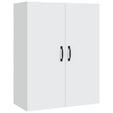 NNEVL Highboard White 70x34x180 cm Engineered Wood
