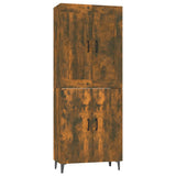 NNEVL Highboard Smoked Oak 70x34x180 cm Engineered Wood