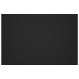 NNEVL Bed Headboard with Cabinets Black Engineered Wood