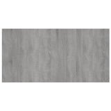 NNEVL Bed Headboard with Cabinets Grey Sonoma Engineered Wood
