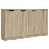 NNEVL Sideboards 2 pcs Sonoma Oak 60x30x70 cm Engineered Wood