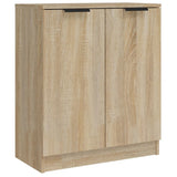 NNEVL Sideboards 2 pcs Sonoma Oak 60x30x70 cm Engineered Wood