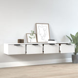 NNEVL Wall Cabinets 2 pcs White 68x30x20 cm Engineered Wood