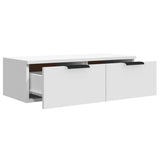 NNEVL Wall Cabinets 2 pcs White 68x30x20 cm Engineered Wood