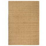 NNEVL Rug Rectangular Natural 80x160 cm Jute