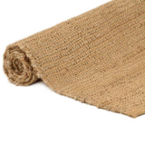 NNEVL Rug Rectangular Natural 120x180 cm Jute