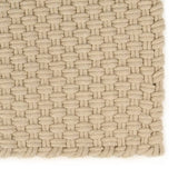 NNEVL Rug Rectangular Natural 80x160 cm Cotton