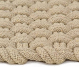 NNEVL Rug Rectangular Natural 160x230 cm Cotton