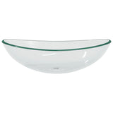 NNEVL Basin Tempered Glass 54.5x35x15.5 cm Transparent