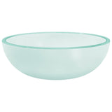 NNEVL Basin Tempered Glass 35x12 cm Frosted