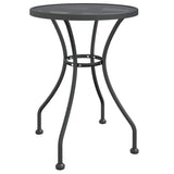 NNEVL 5 Piece Garden Dining Set Expanded Metal Mesh Anthracite