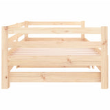 NNEVL Pull-out Day Bed 2x(92x187) cm Solid Wood Pine