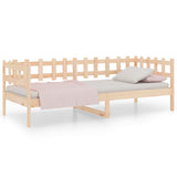 NNEVL Day Bed 90x190 cm Solid Wood Pine