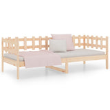NNEVL Day Bed 90x190 cm Solid Wood Pine