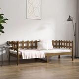 NNEVL Day Bed Honey Brown 90x190 cm Solid Wood Pine
