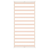 NNEVL Bed Frame White 100x200 cm Solid Wood