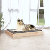 NNEVL Dog Bed 91.5x64x9 cm Solid Wood Pine