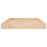 NNEVL Dog Bed 101.5x74x9 cm Solid Wood Pine