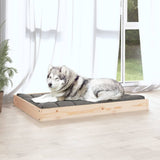 NNEVL Dog Bed 101.5x74x9 cm Solid Wood Pine