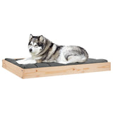 NNEVL Dog Bed 101.5x74x9 cm Solid Wood Pine